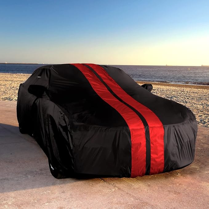iCarCover Custom Car Cover for 2010-2024 Chevy Camaro LT, SS Waterproof All - Image 3