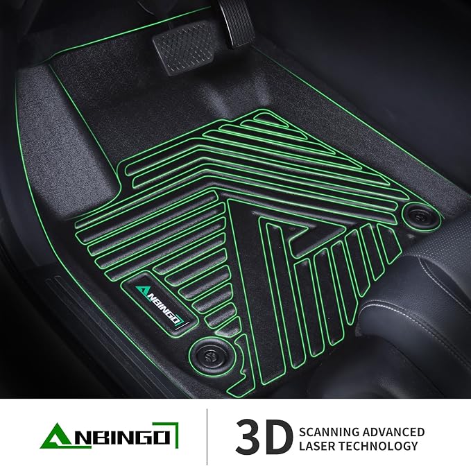 ANBINGO® Floor Mats Custom for 2019-2024 Kia Forte Waterproof Car Mats All - Image 4