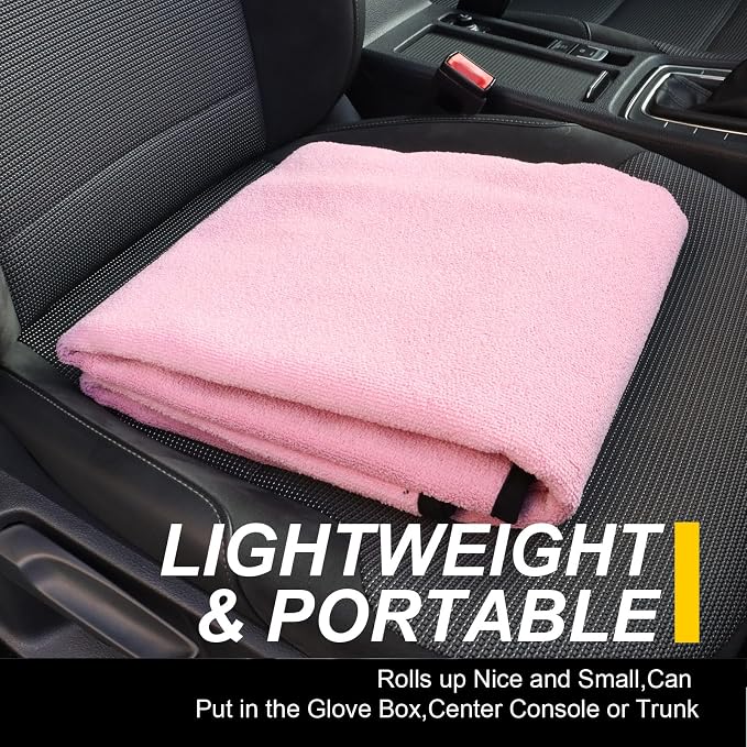 Back Seat Cover for Car Trucks Van SUV, Waterproof Rear Bench Towel Seat Covers - Image 8