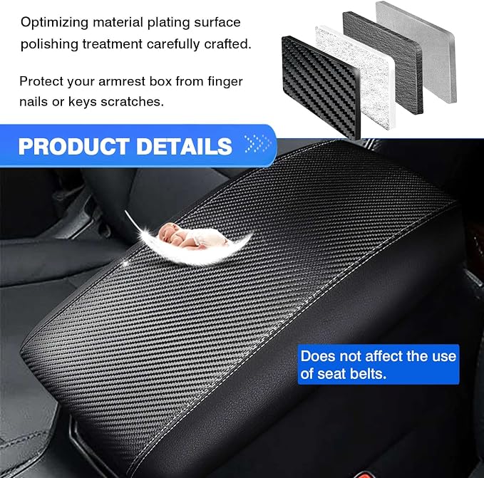 Autorder Center Console Cover for 2016-2019 2020 2021 Hyundai Tucson - Image 4