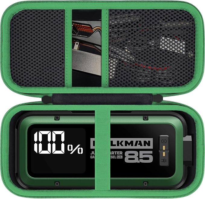 Aenllosi for HULKMAN Alpha85/Alpha85S/Alpha Pro Jump Starter Hard Carrying Case by Aenllosi