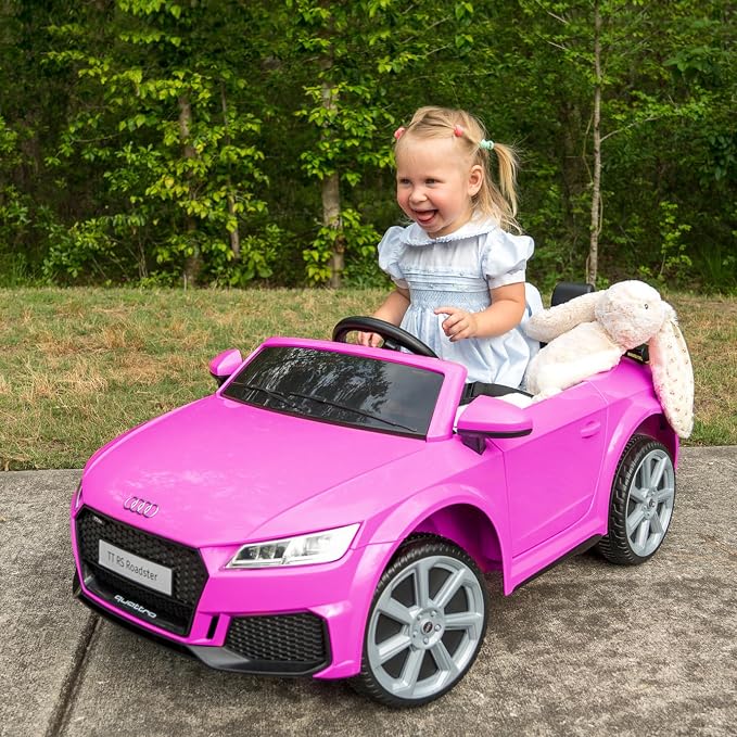 Electric Car for Kids, Licensed Audi 6V Kids Ride on Car Toy for Toddlers - Image 2