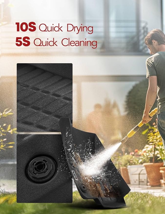 YHTAUTO Floor Mats & Cargo Mat Fit Chevy Trax 2014-2023, Buick Encore 2013-2023 - Image 9