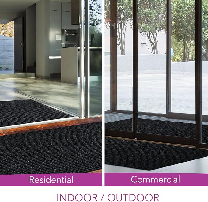 iCustomRug Spartan Weather Warrior Indoor/Outdoor Utility Ribbed Carpet Runner - Image 6