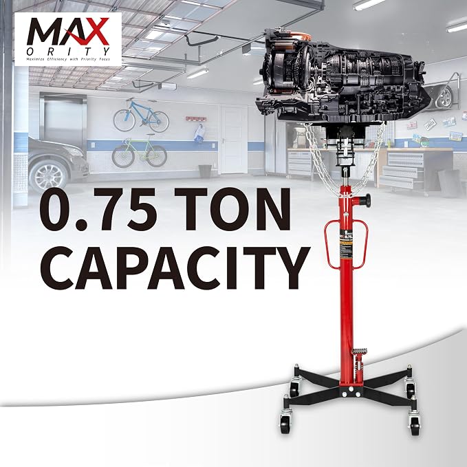 0.75 Ton Hydraulic Telescoping Transmission Jack - Image 2