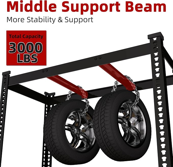 48" W x 24" D x 72" H Adjustable Garage Storage Shelves - Image 3