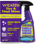 Wizards Tire and Wheel Vinyl Shine by Wizards