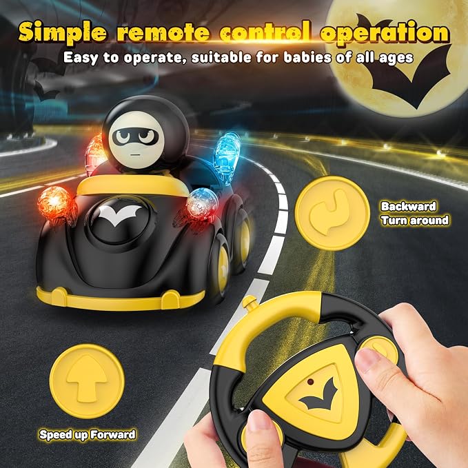 NQD Bat Remote Control Car for Toddlers, RC Cars - Image 5