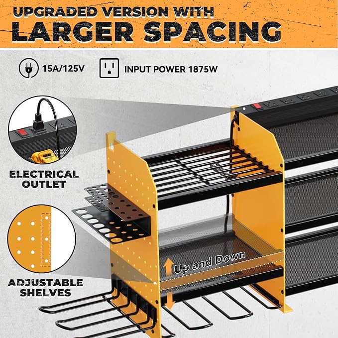 Upgrade Large Power Tool Organizer Wall Mount - Image 4