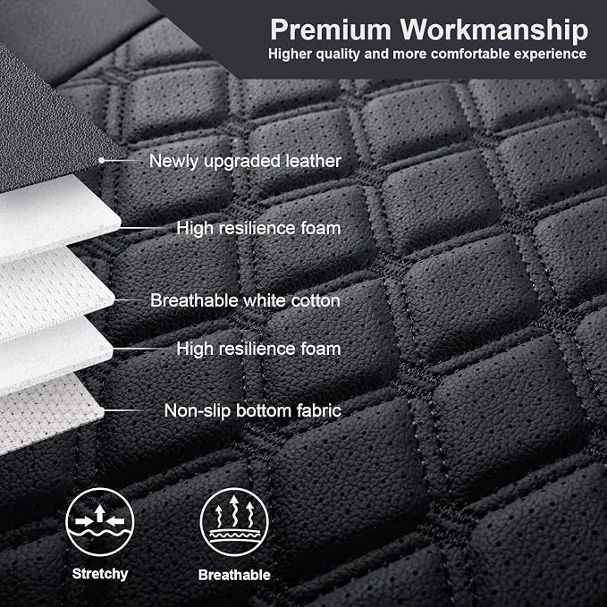 GIANT PANDA Customized Front Car Seat Covers - Image 6