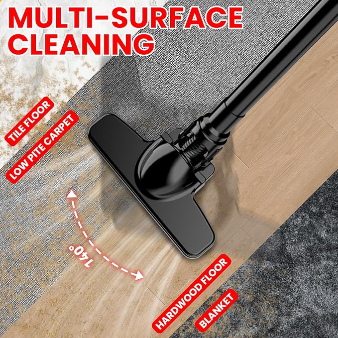 Cordless Vacuum for Milwaukee M18 Battery, 5 in 1 Handheld Electric Vacuum - Image 4