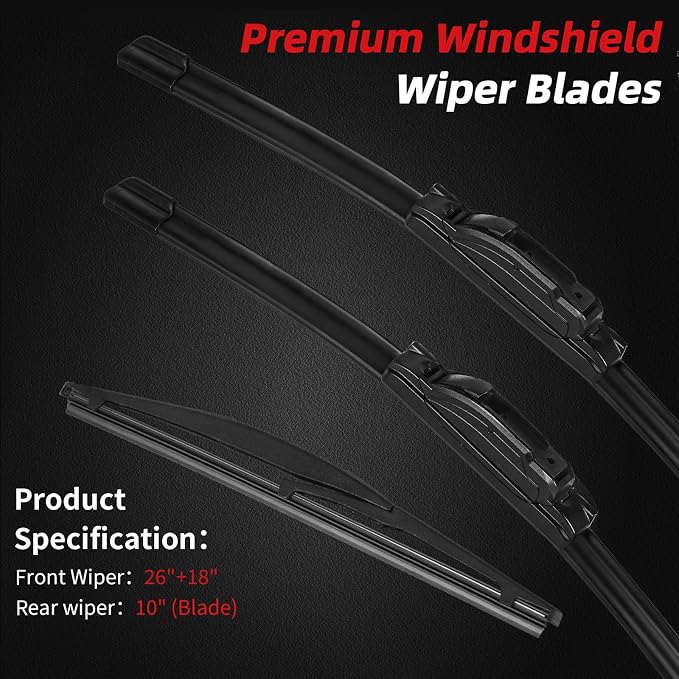 OTUAYAUTO Premium Windshield Wiper Blades - Image 2