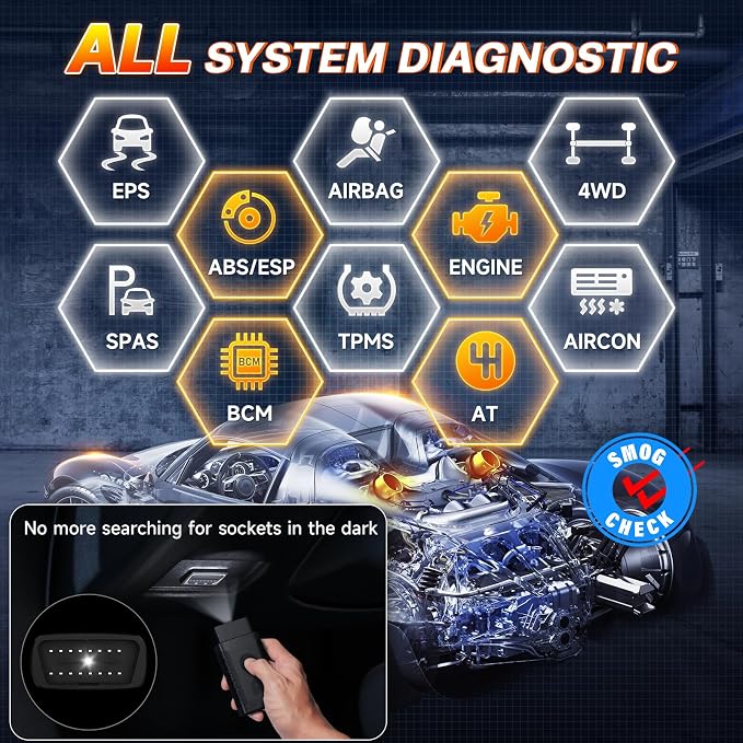 FOXWELL NT809BT Bidirectional Scan Tool, OBD2 Scanner Diagnostic Tool - Image 4