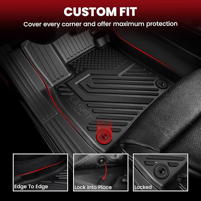 LASFIT Floor Mats & Backseat Cargo Mat - Image 4