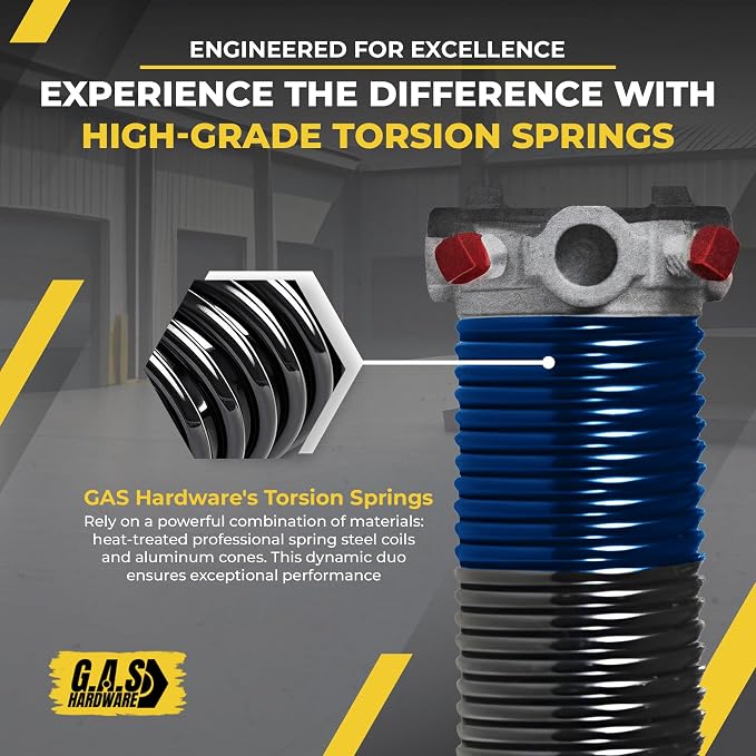 Garage Door Torsion Spring 283x2x37 Torsion Springs - Image 6