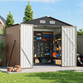 8x6 FT Outdoor Storage Shed by Breezestival