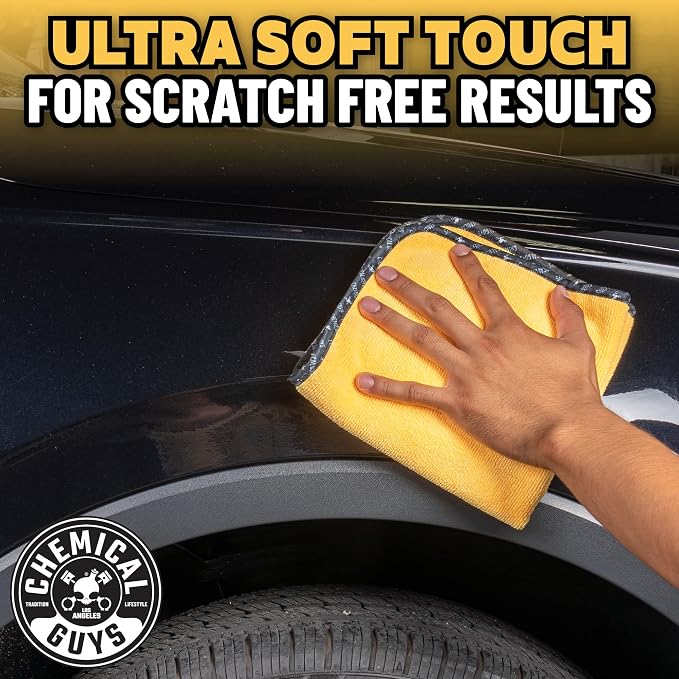 Chemical Guys MIC_507_06 Professional Grade Premium Microfiber Towel - Image 4