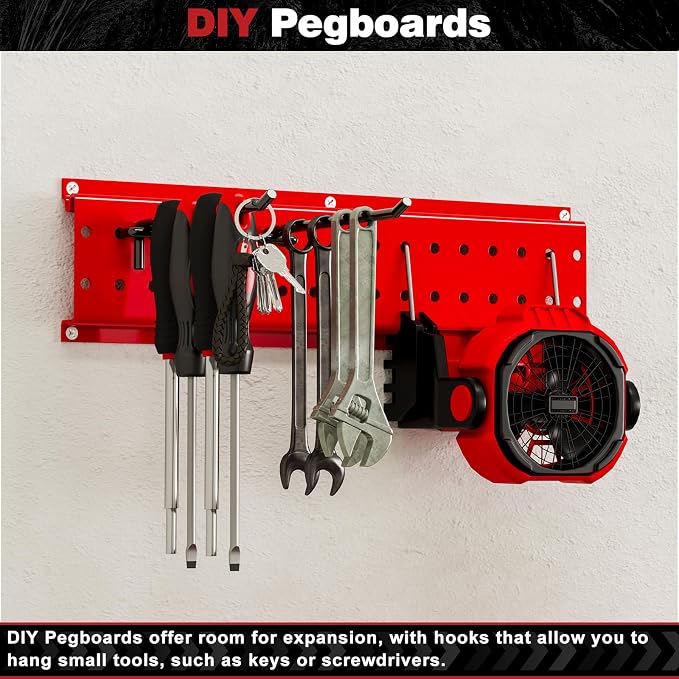 Garage Tool Organizer Wall Mount 49.5inch - Image 4