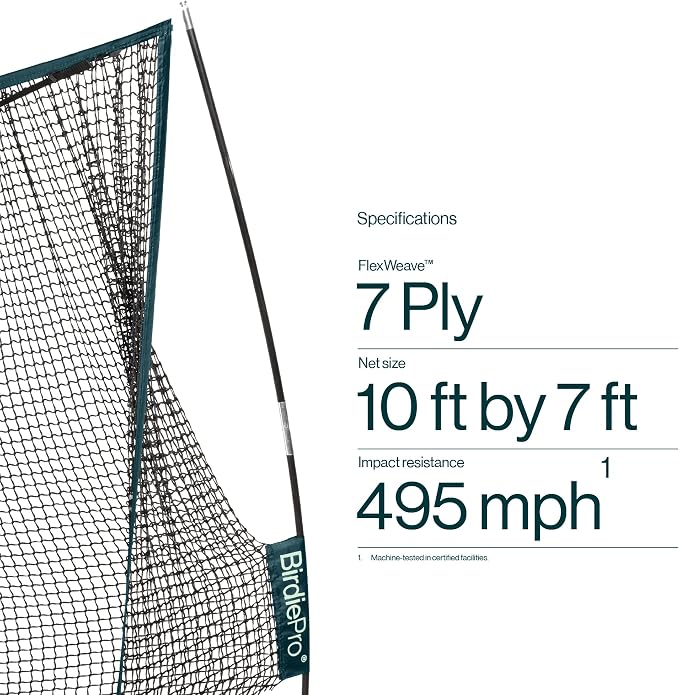 BirdiePro® - American Pro Golf Practice Net – 10x7ft Heavy Duty Golf Hitting - Image 3