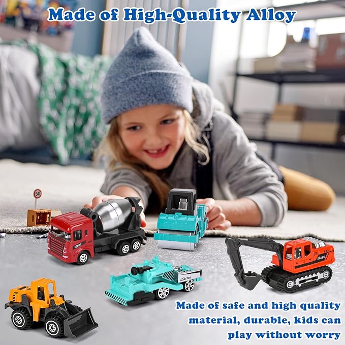 ZHFUYS 12PCS Metal Mini Cars Toy - Image 2