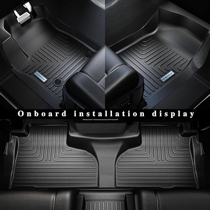 Floor Mats for 2021-2024 2025 Chevrolet Suburban 7 Seats（not fit 8 Seats）/ GMC - Image 5