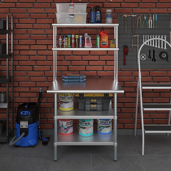Amgood Stainless Steel Work Table - Image 7