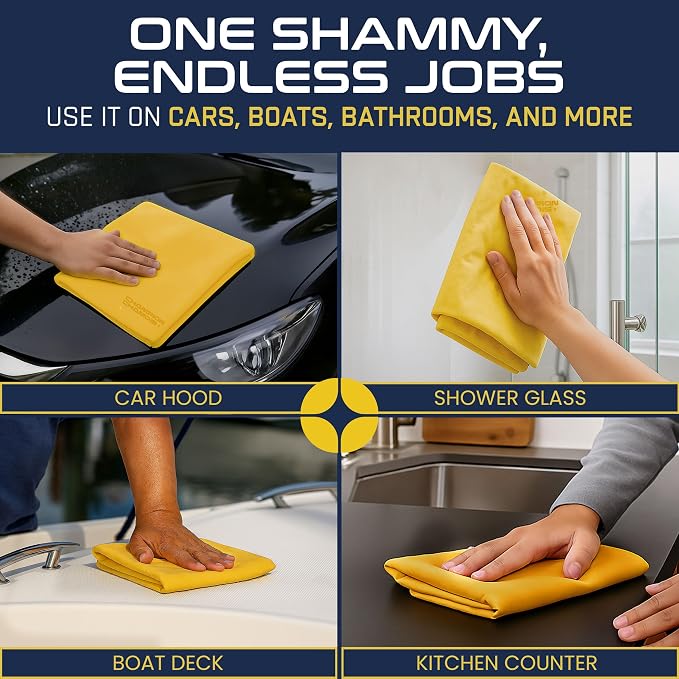 Premium Large Shammy Towel for Car - Image 5