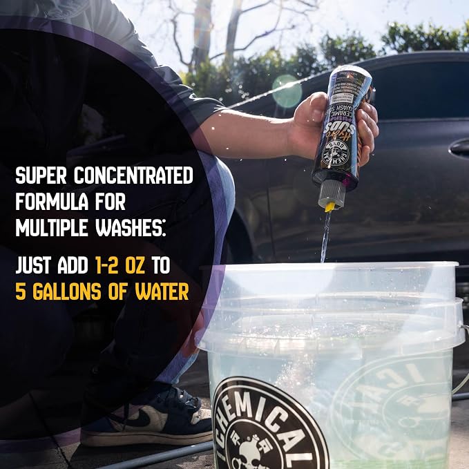 Chemical Guys HydroSuds Ceramic SiO2 Shine High Foaming Car Wash Soap - Image 3