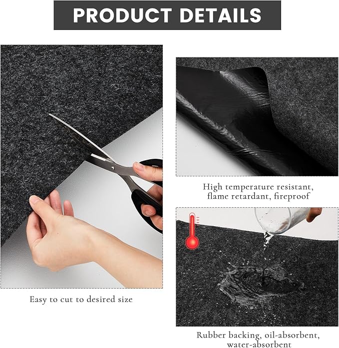 3 Pcs 36 x 60 Inch Oil Spill Mat - Image 4