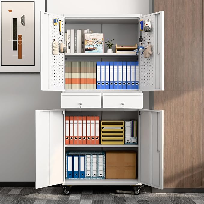 Metal Garage Storage Cabinet - Image 7