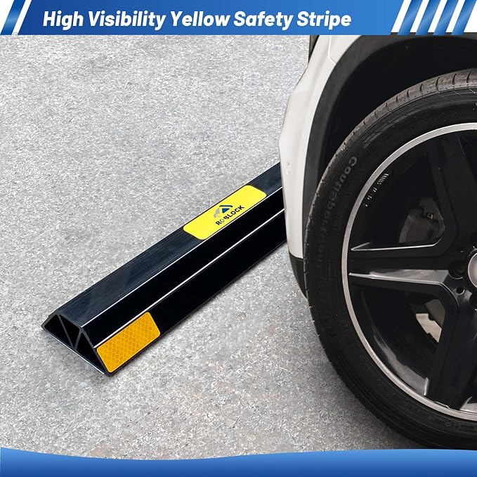 ROBLOCK New Updated 18" 2 PCS Heavy Duty Car Stopper - Image 6