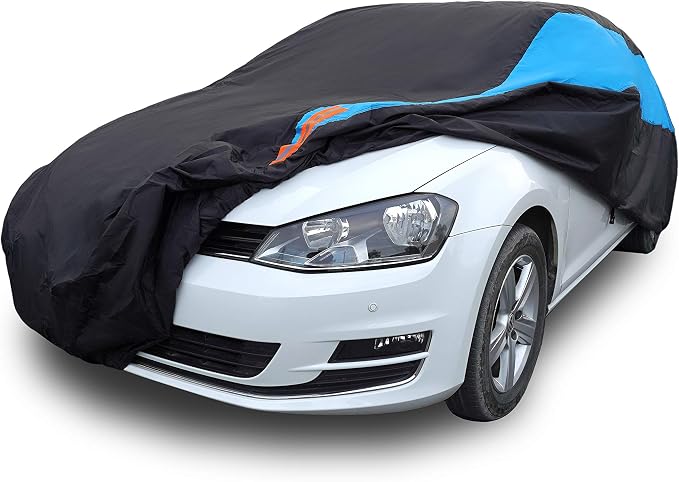 MORNYRAY Waterproof Car Cover All Weather Snowproof UV Protection Windproof by MORNYRAY
