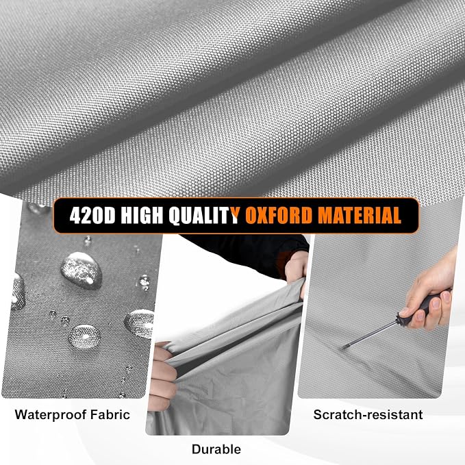Car Cover Mini Excavator 2000lbs, Compatible - Image 4