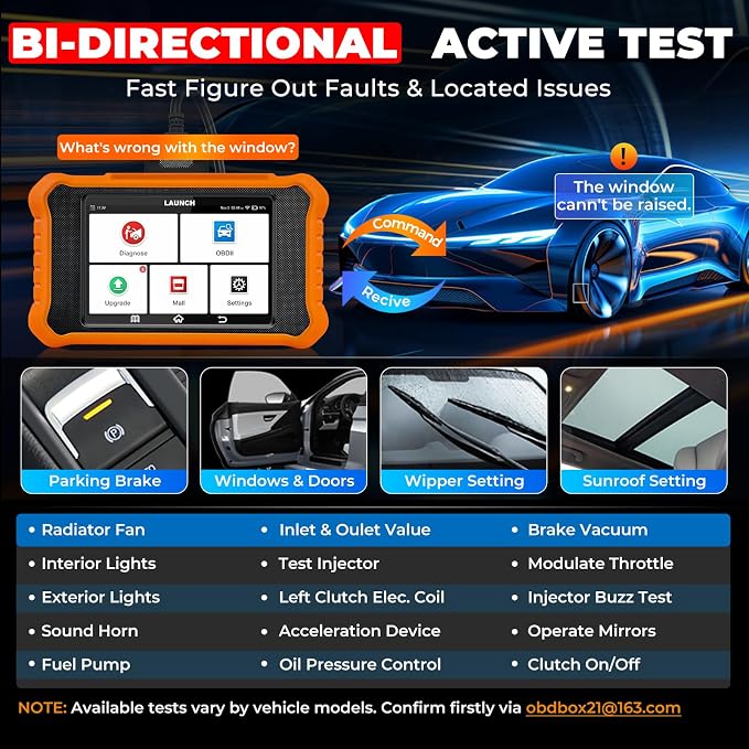 LAUNCH Creader Elite V2.0 for BMW OBD2 Scanner, 2025 Full Systems - Image 6