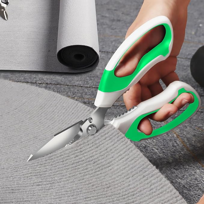 Utility Scissors Heavy Duty: sharp Scissors All Purpose heavy duty, Easy - Image 5