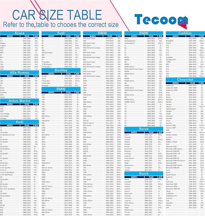 Tecoom Car Cover Waterproof All Weather - Image 4