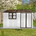 8x10 FT Outdoor Storage Shed, Metal Garden Shed by BNSPLY