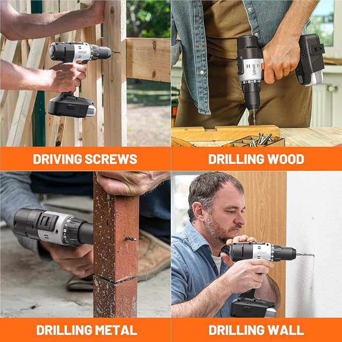 Litheli 20V Cordless Drill Driver, Electric Power Drill - Image 5