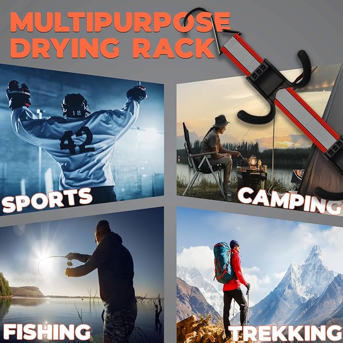 UTTY Hanging Multipurpose Portable Hockey Drying Rack - Image 4