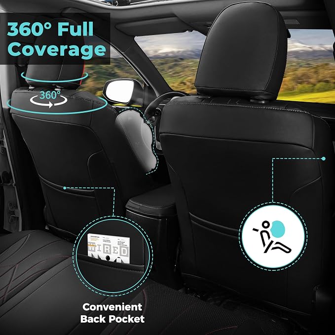 for Toyota RAV4 Seat Covers 2013 2014 2015 2016 2017 2018 RAV 4 XLE SE Limited - Image 8