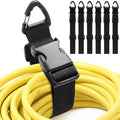 6 Pack 17 Inch Adjustable Extension Cord Holder Organizer by Wowangce