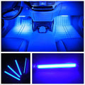 Car LED Strip Light, EJ's SUPER CAR 4pcs 36 LED Car Interior Lights Under Dash by EJsSUPERCAR