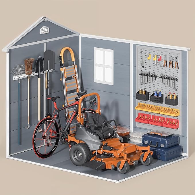Gizoon 8x6 FT Outdoor Storage Shed - Image 7