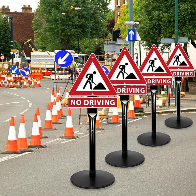 Parking Sign Stand with Base - Image 7