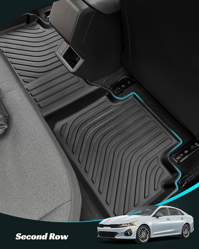 for KIA K4 2025 Floor Mats Cargo Liner LX LXS EX GT-line Turbo All Weather - Image 6