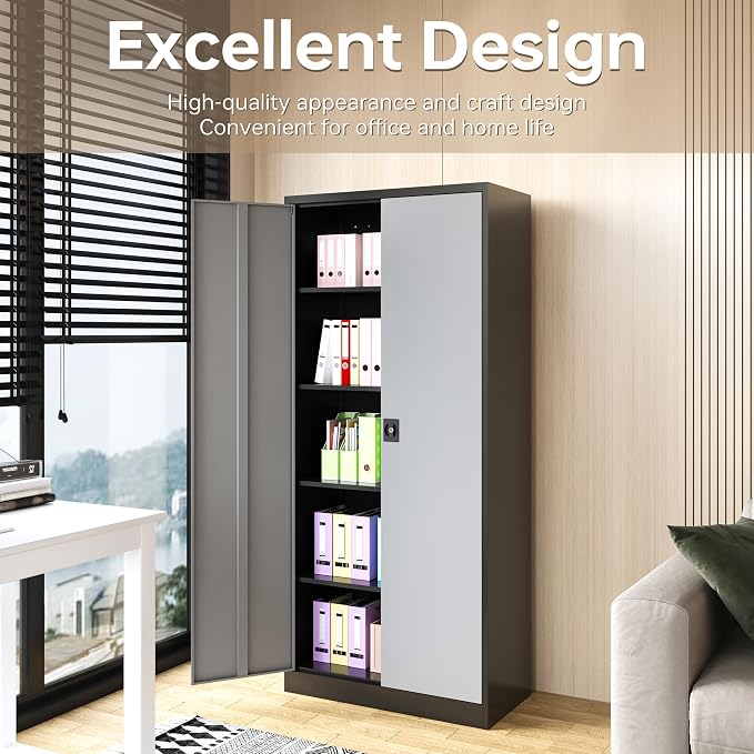 SISESOL Metal Storage Cabinet - Image 5