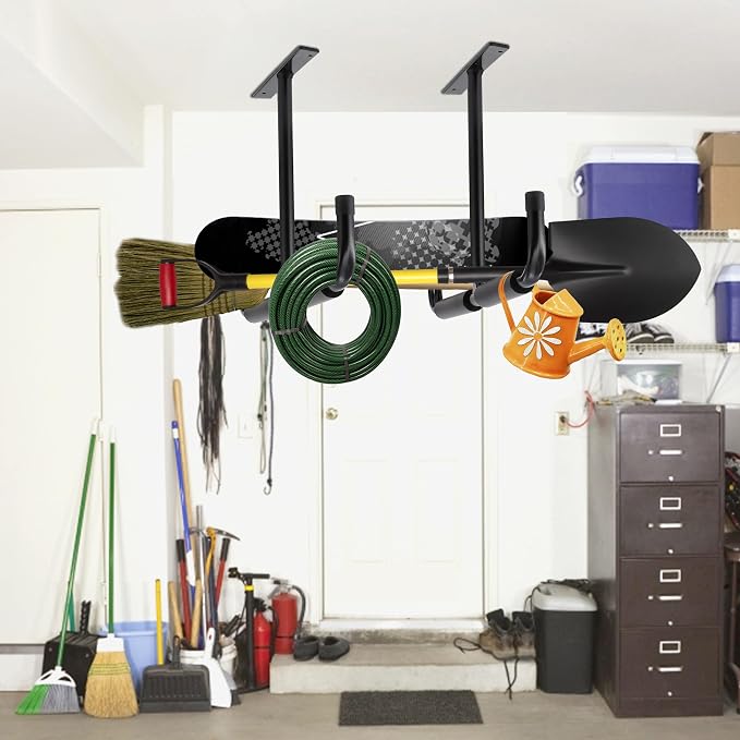 Sinoer Garage Ceiling Storage Hooks, Wall Mounted Hooks, Heavy Duty Utility - Image 5