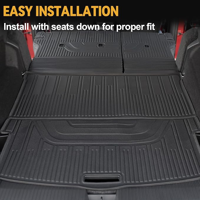 Floor Mats Set for Nissan Rogue 2025 2024-2021 Accessories, Full Coverage All - Image 5