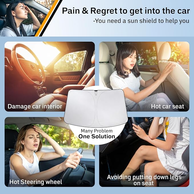 BMW X3 EcoNour Car Windshield Sunshade 2018-2025 - Image 3