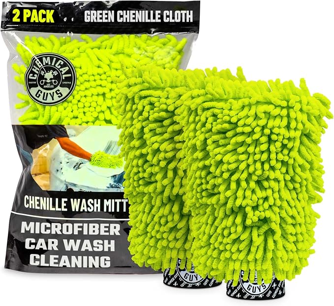 Chemical Guys MIC49302 Chenille Premium Scratch-Free Microfiber Wash Mitt by ChemicalGuys